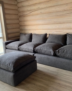 Модульный диван Soft графит