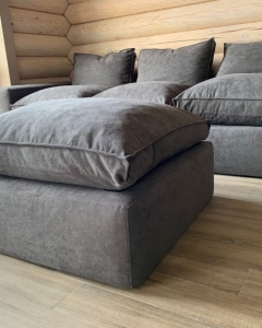 Модульный диван Soft графит